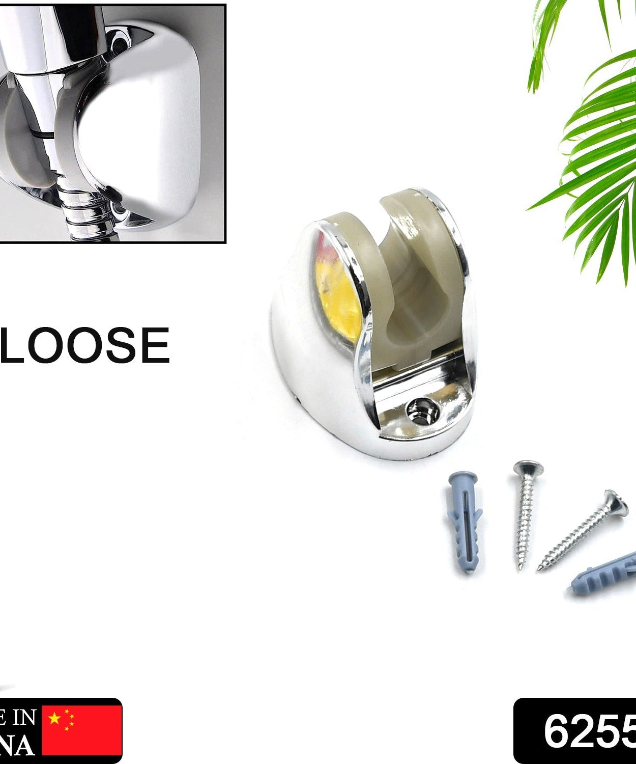 Bracket for mounting hand showers in the bathroom.