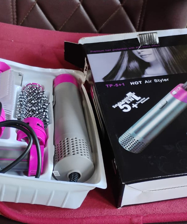 5 In 1 Hair Dryer Brush, Multifunctional Hot Air Styler Hair Tools