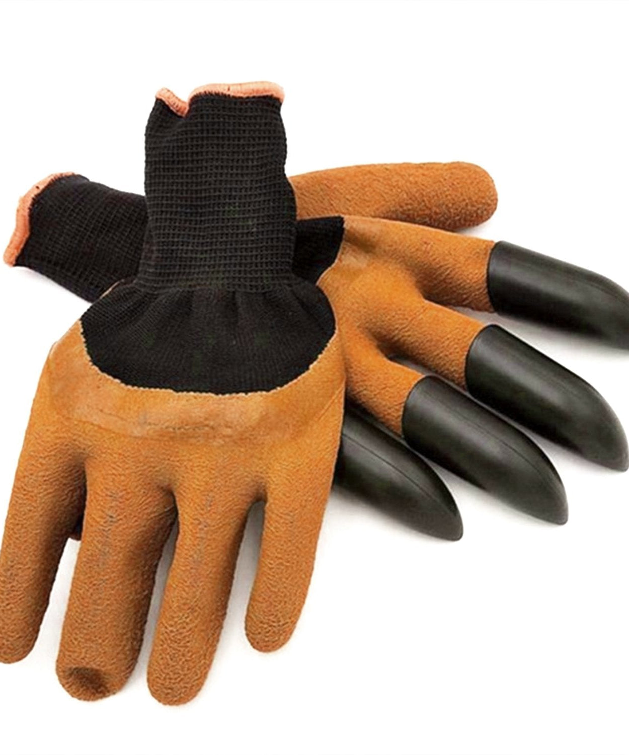 Garden gloves with a comfortable fit and bright color