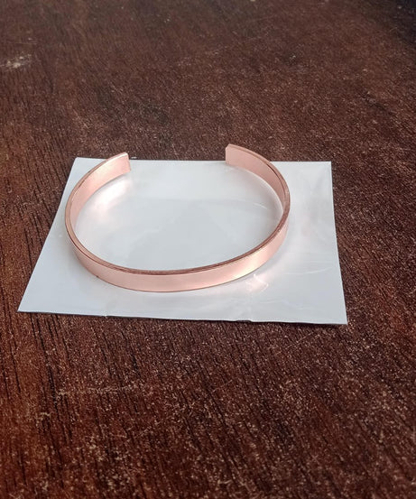 Customized / Personalized Stylish Kada Bracelet (1 Pc / Rose gold Copper)