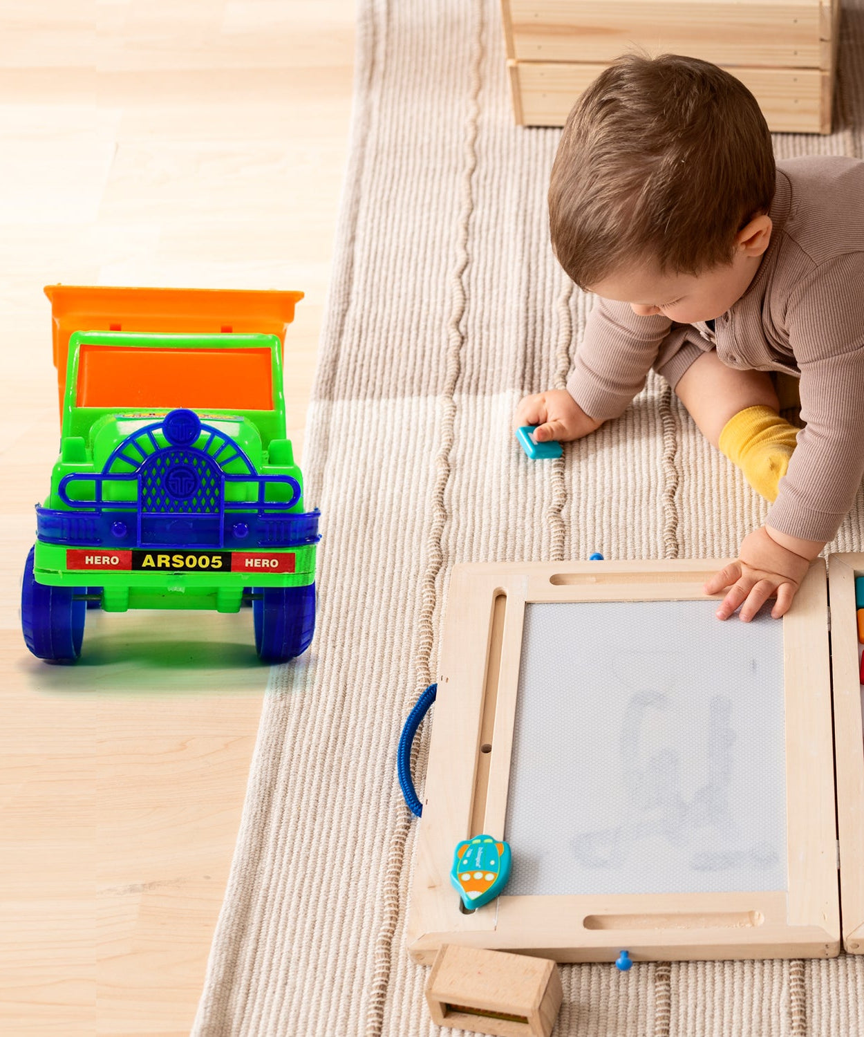 Truck Toy - Jumbo Large Size Plastic Heavy Weight Truck Toy 