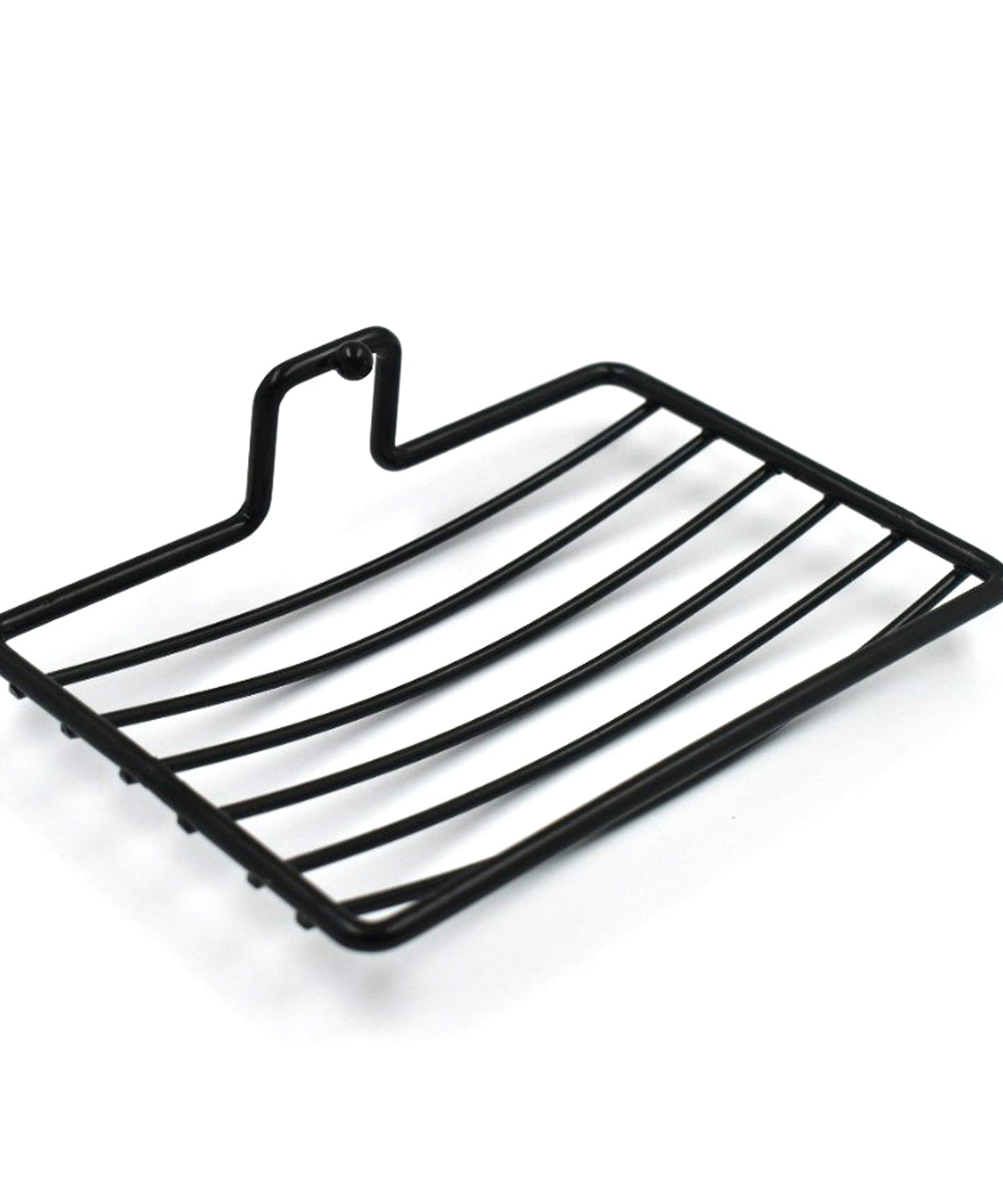 2-piece wall-mounted soap rack for organized soap storage in the bathroom.