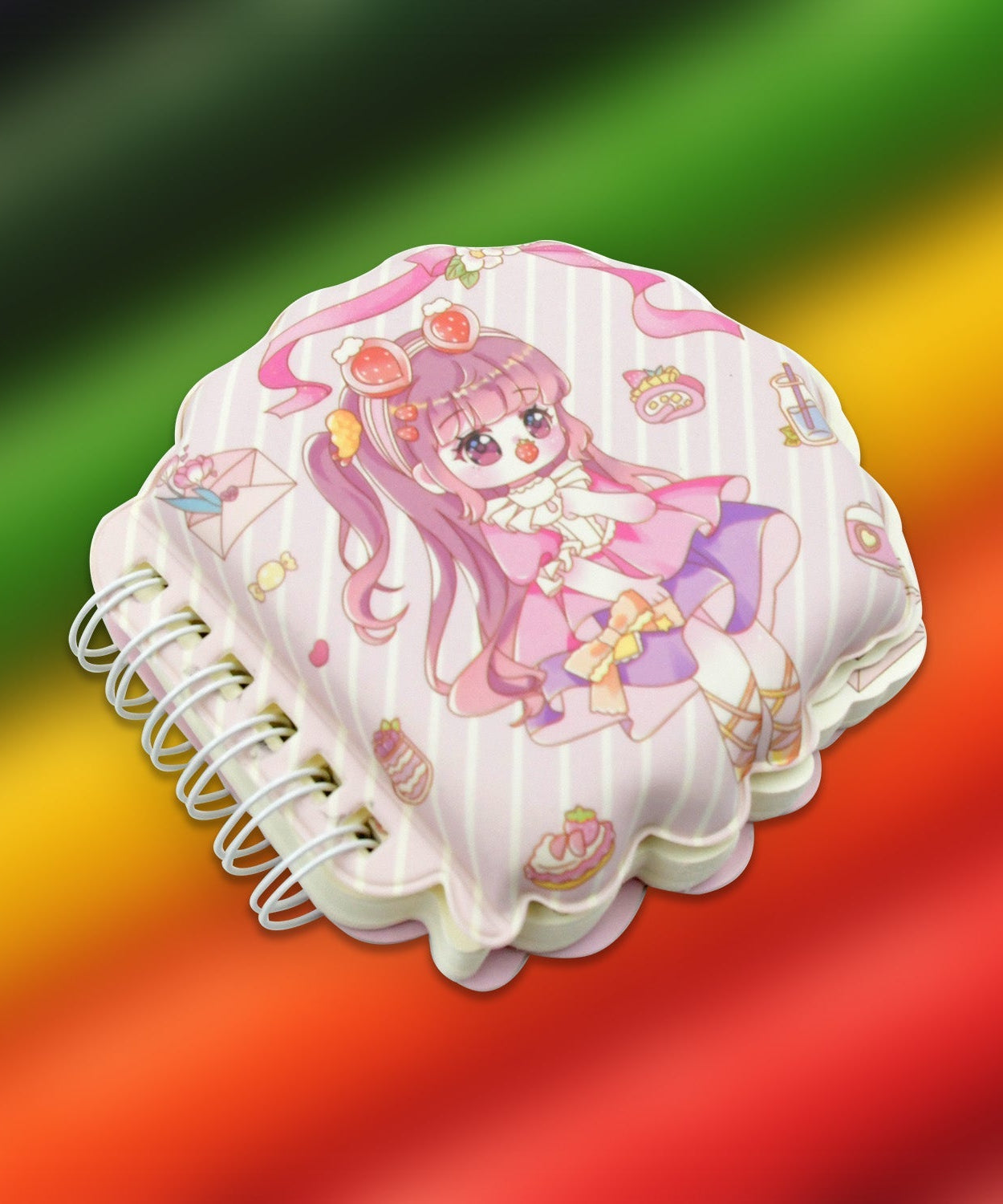 Adorable Cartoon Diary: Fun & Fancy Pages for Kids (Pocket Size, 1 Pc)