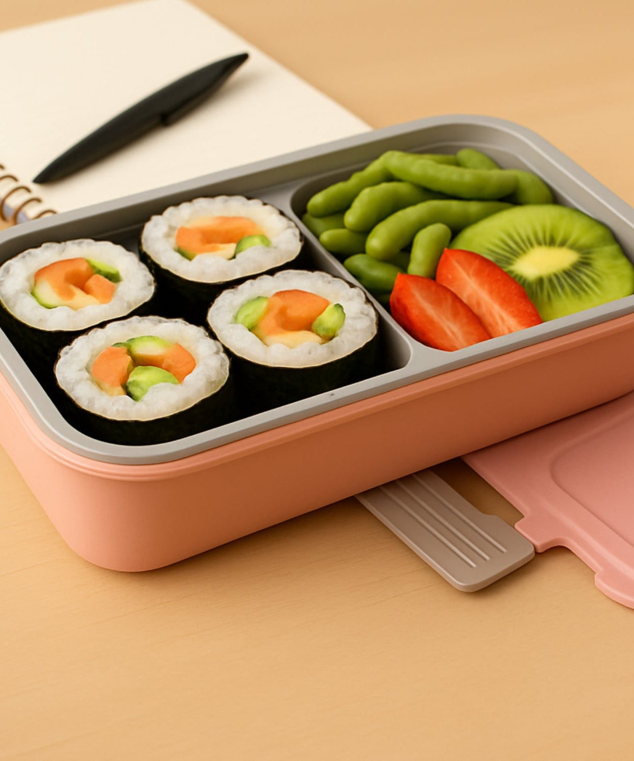 BPA-Free Snack Pack-2 Lunch Box – 2-Compartment