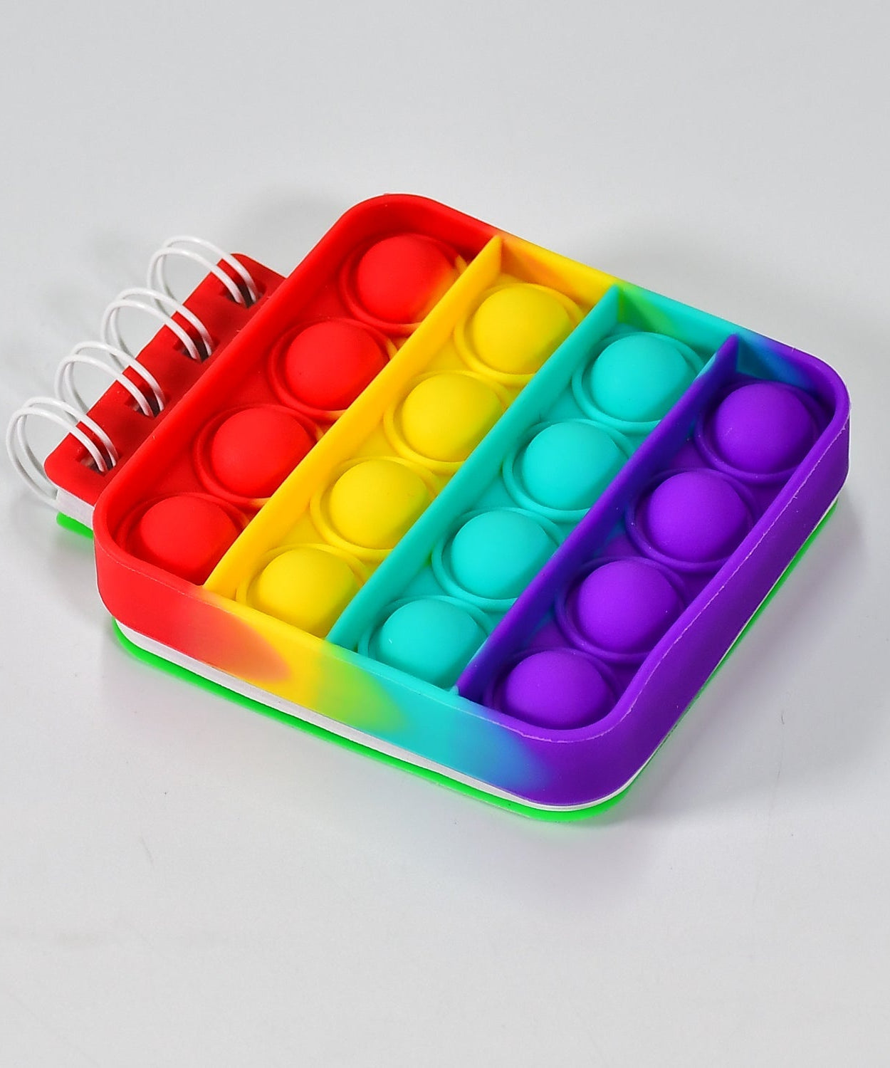 Silicon fidget notebook for stress relief