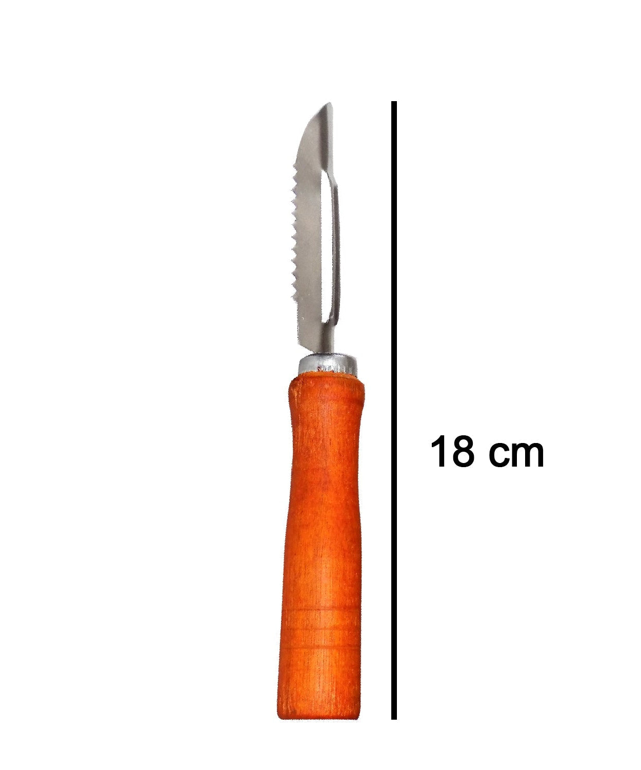 Wooden handle peeler, efficient for vegetables