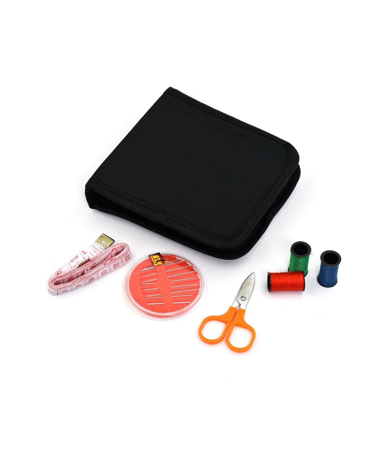 Sewing set with assorted sewing tools