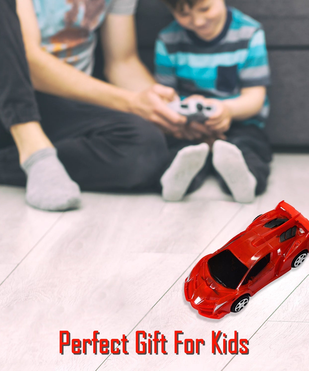 Detailed remote control racing car