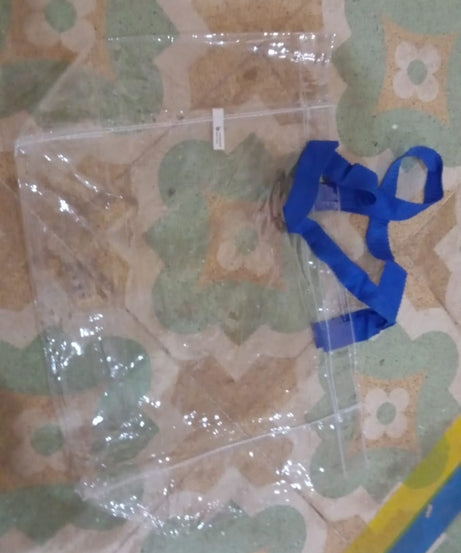 Multifunction Transparent Bag With Handle Bag (45×30×14 CM / 1 pc)
