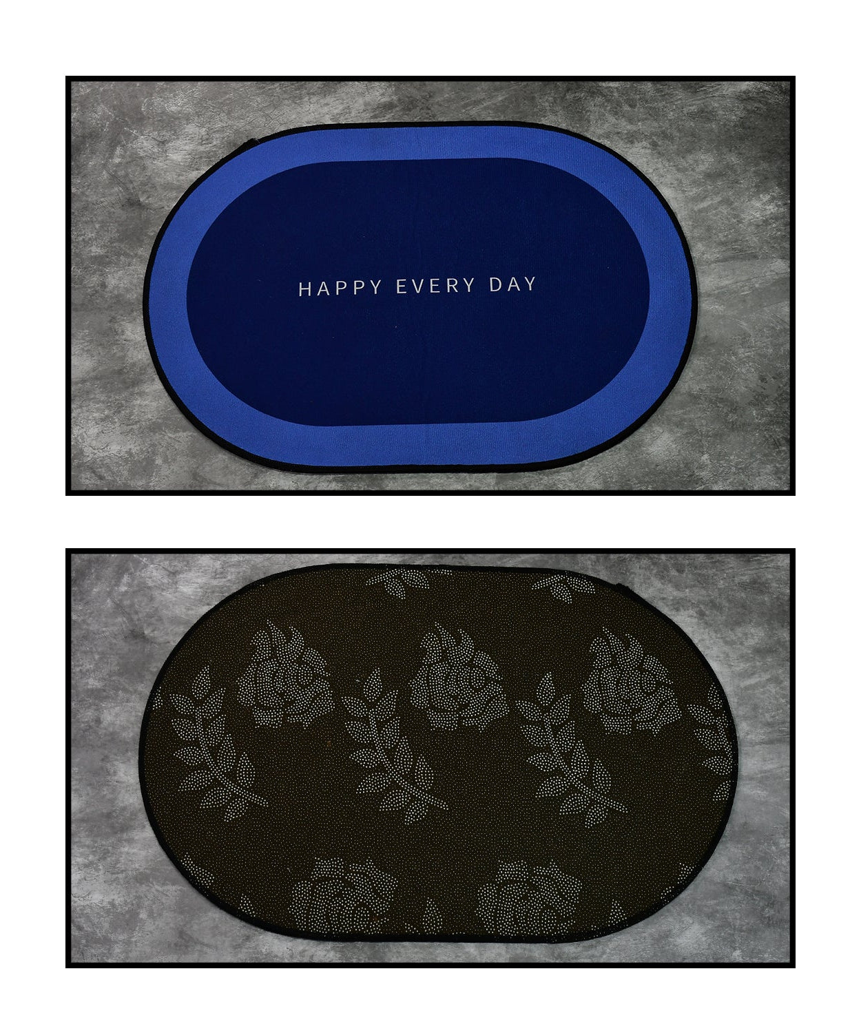 Quick-dry floor mat, soft and slip-resistant for bathroom