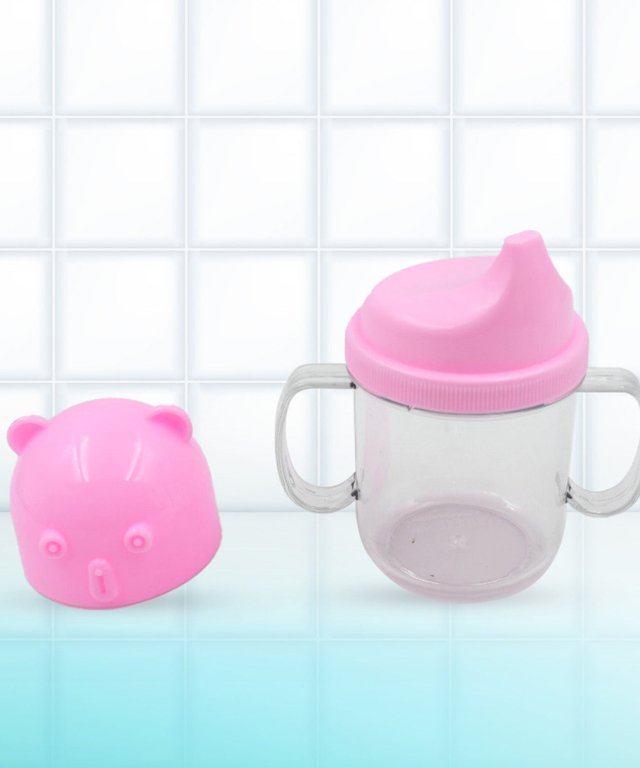 Leakproof baby mug, 250 ml, dishwasher safe