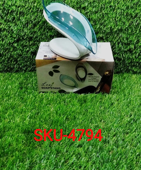 New Leaf Soap Box used as soap stand and case.