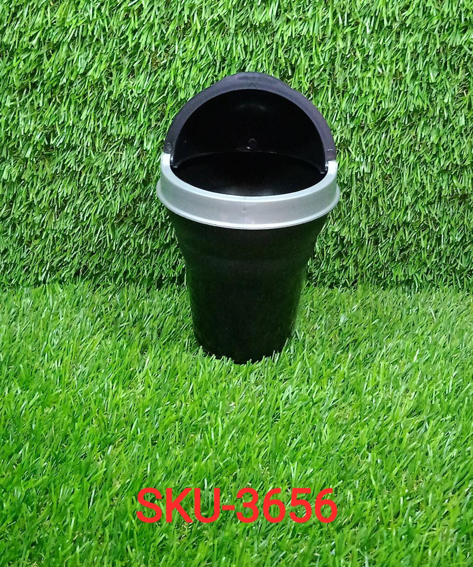 Compact multicolor car dustbin, ideal for use while traveling.