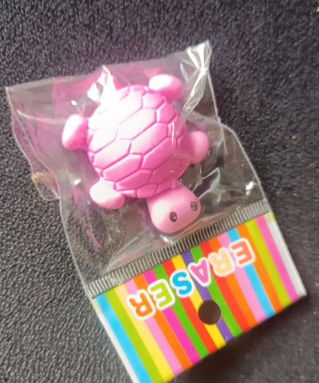 Cute Turtle Shaped Eraser for Kids (1 Pc)