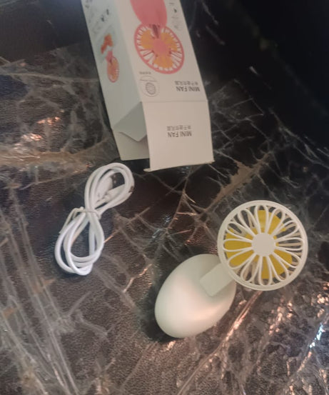 Mini USB Handheld Fan, Portable Rechargeable Mini Fan for Home, Office, Travel and Outdoor Use (1 Pc)