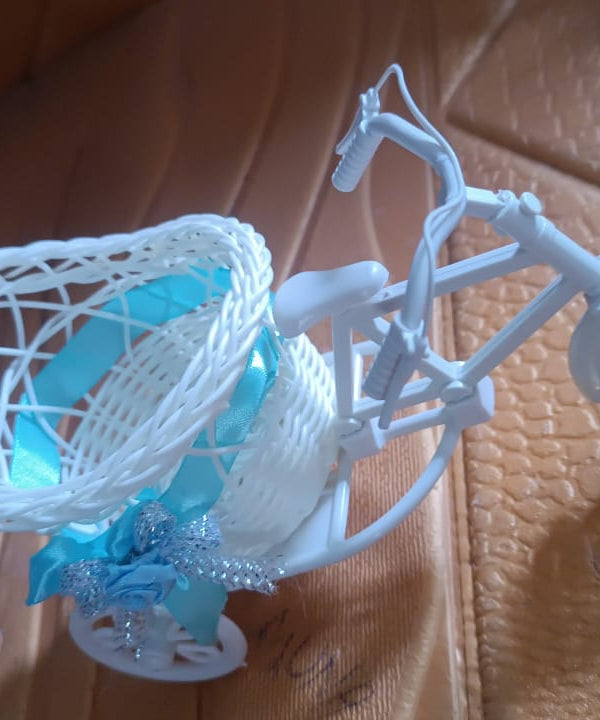 Plastic Cycle Flower vases for Home decor; Bicycle Flower Pot Stand