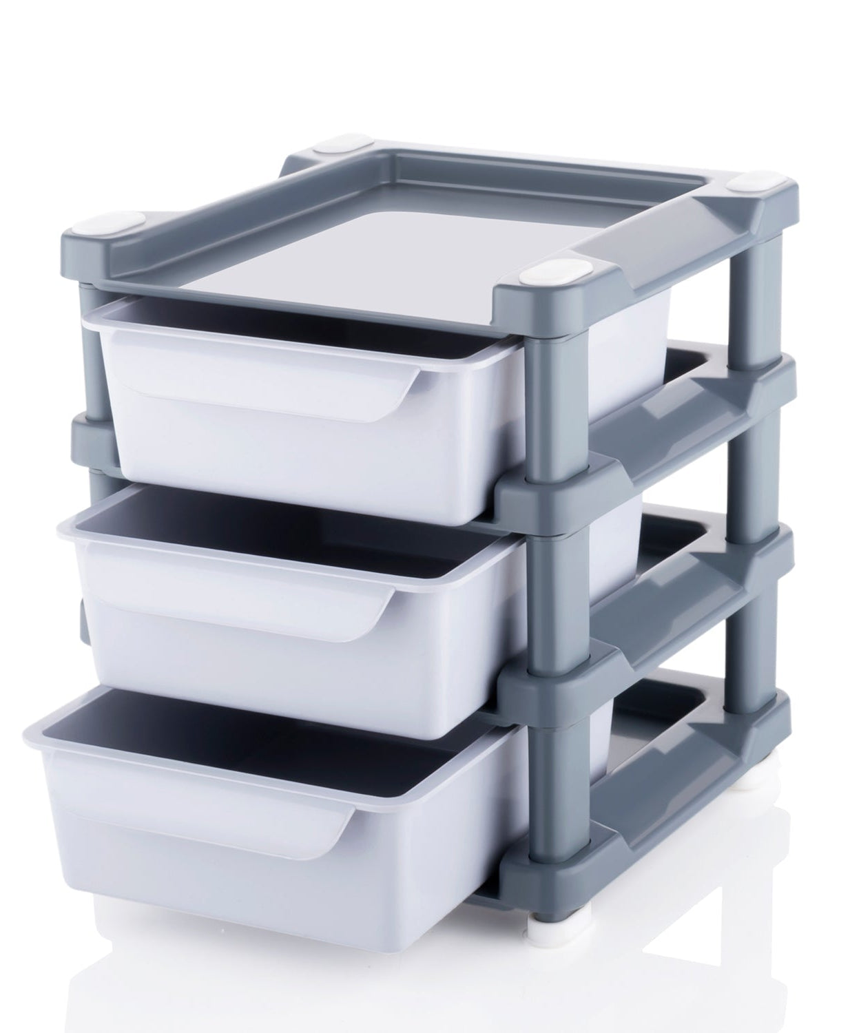 3 layer drawer set for organizing makeup kits and beauty supplies