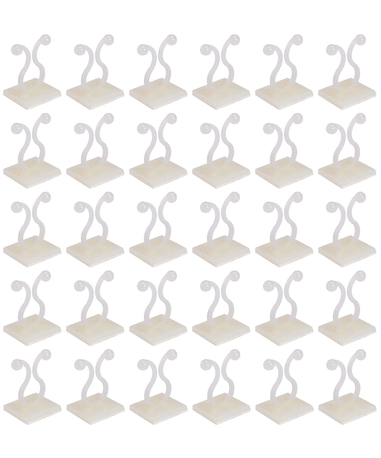 Wall plant climbing clips for organizing vines and branches, 30 pcs set