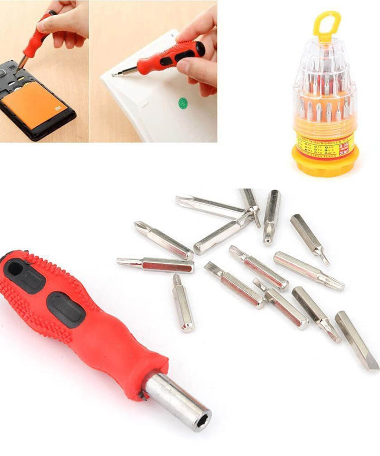 31-in-1 magnetic screwdriver set