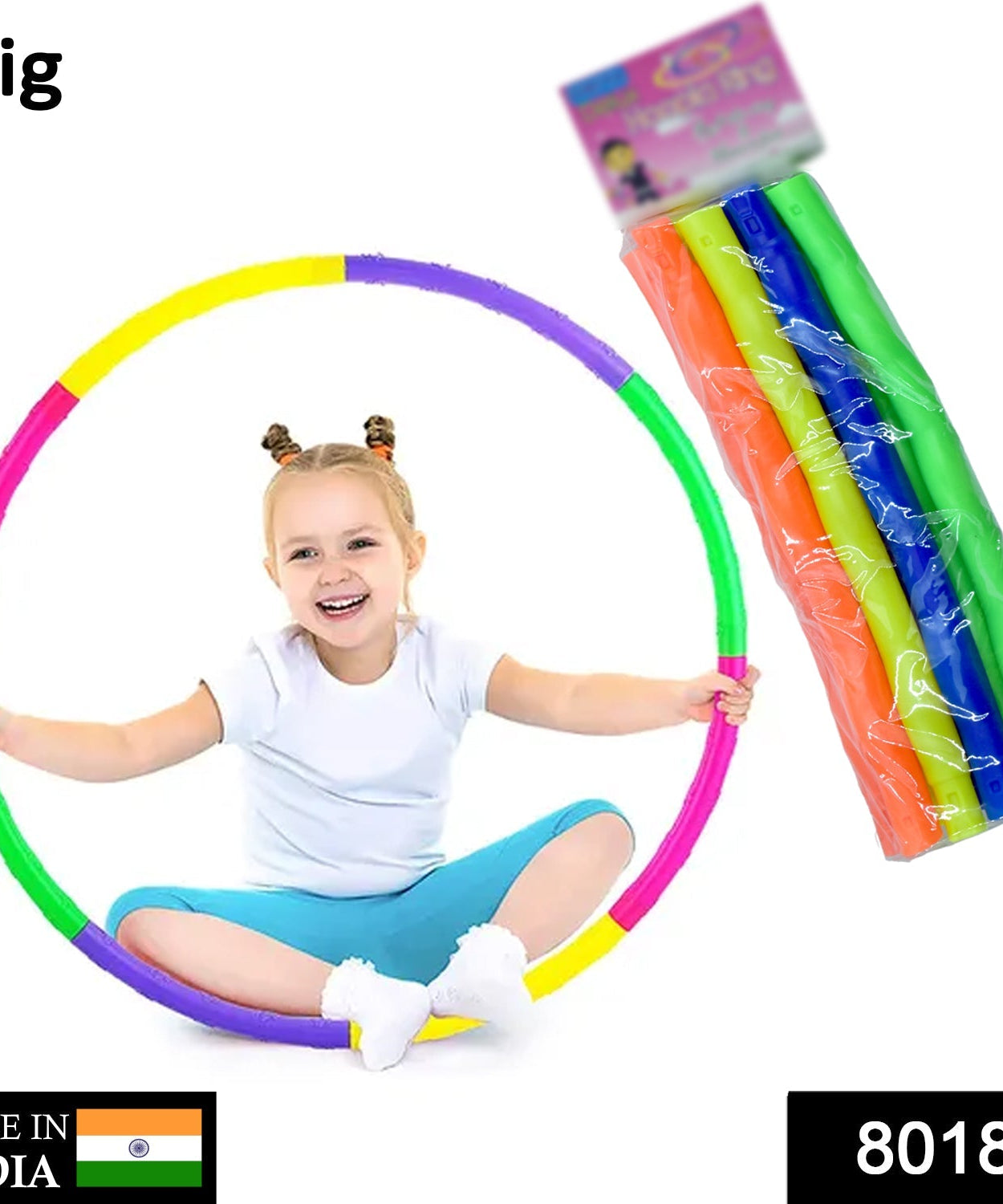 interlocking exercise ring for fitness