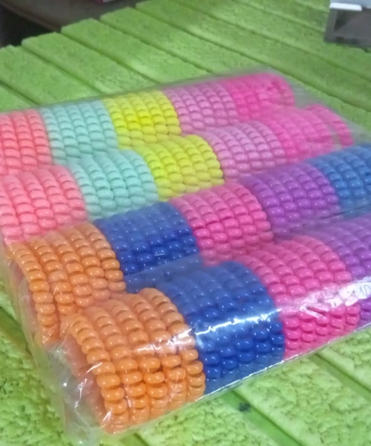 Telephone Wire Hair bands Pack of 100 Pcs, Hair accessories