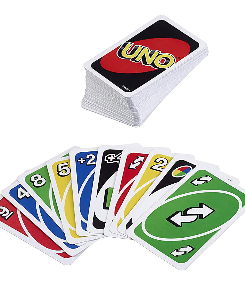 UNO Pixar anniversary edition card game with 112 cards
