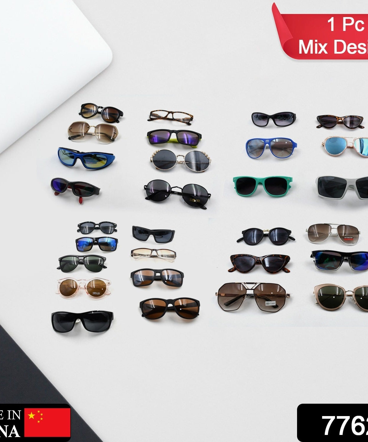 Colorful sunglasses for men and women.