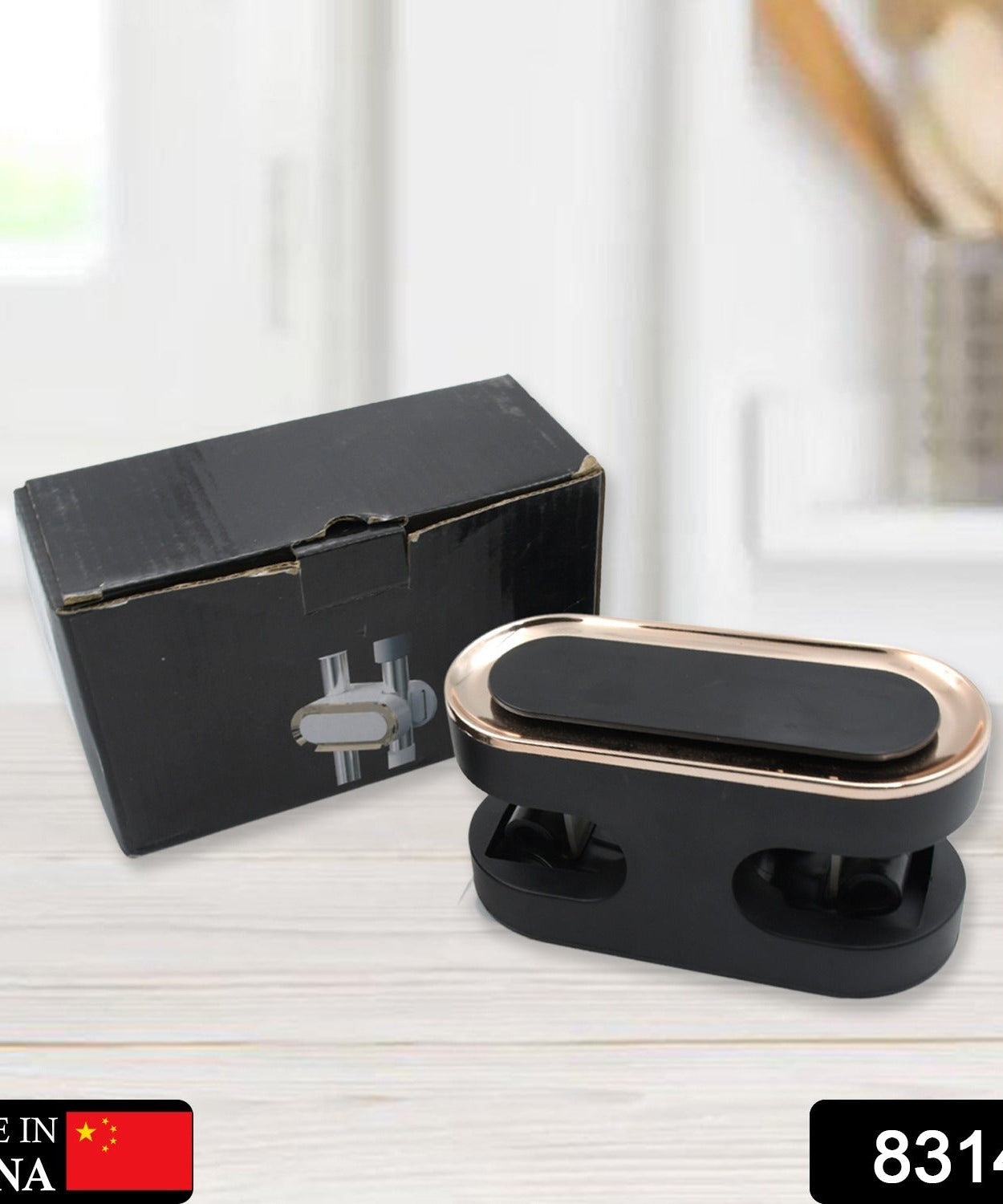 Wall hook for kitchen and bathroom organizer