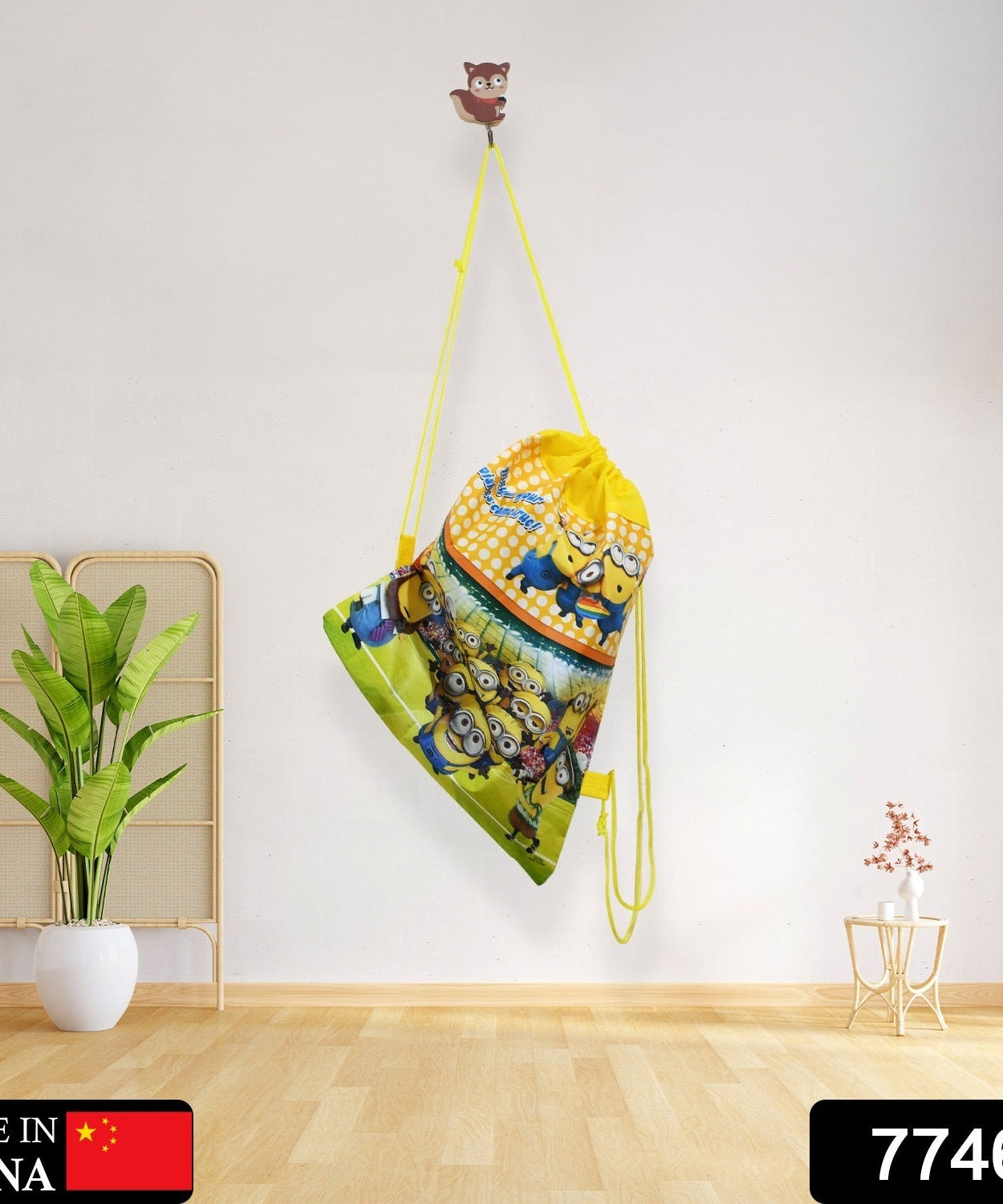 Kids' haversack bag, drawstring design