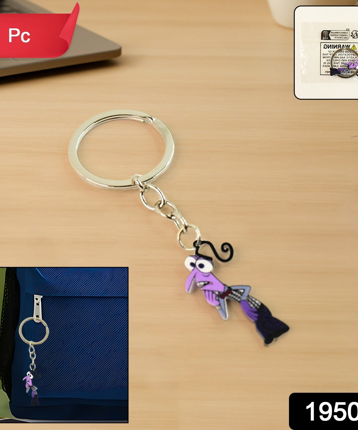 Anime Style Cartoon Keychain