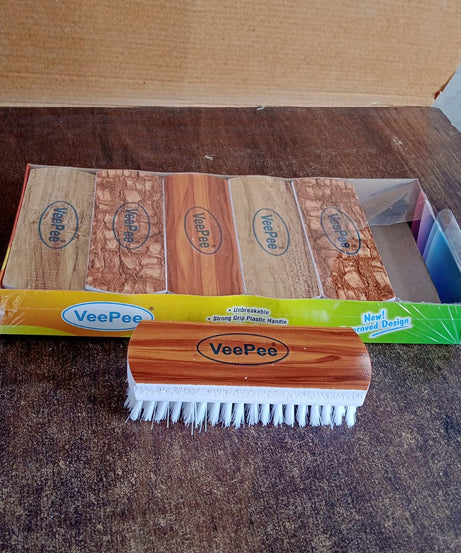 VeePee Heavy-Duty Cloth Washing Brush Set 6 Pcs
