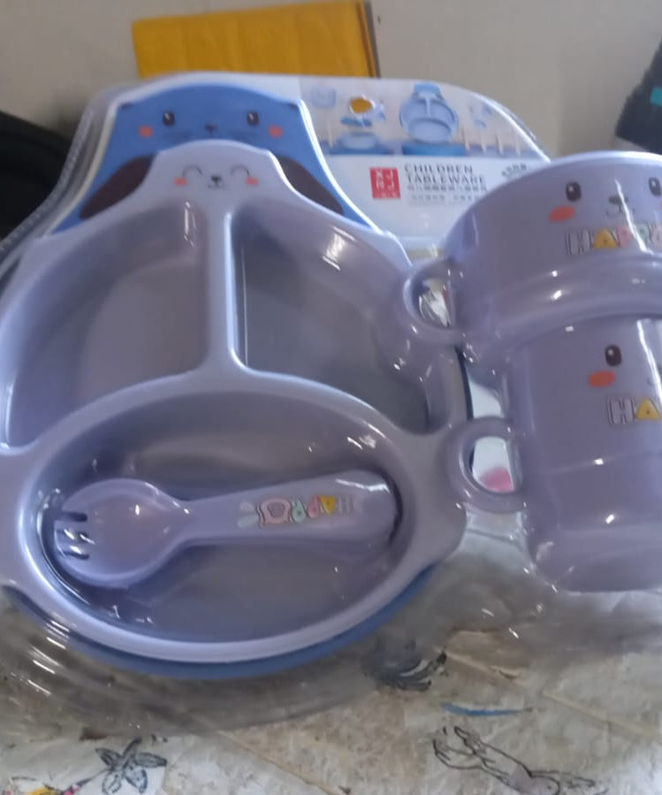 Baby Feeding Set For Kids And Toddlers (7 pcs set)