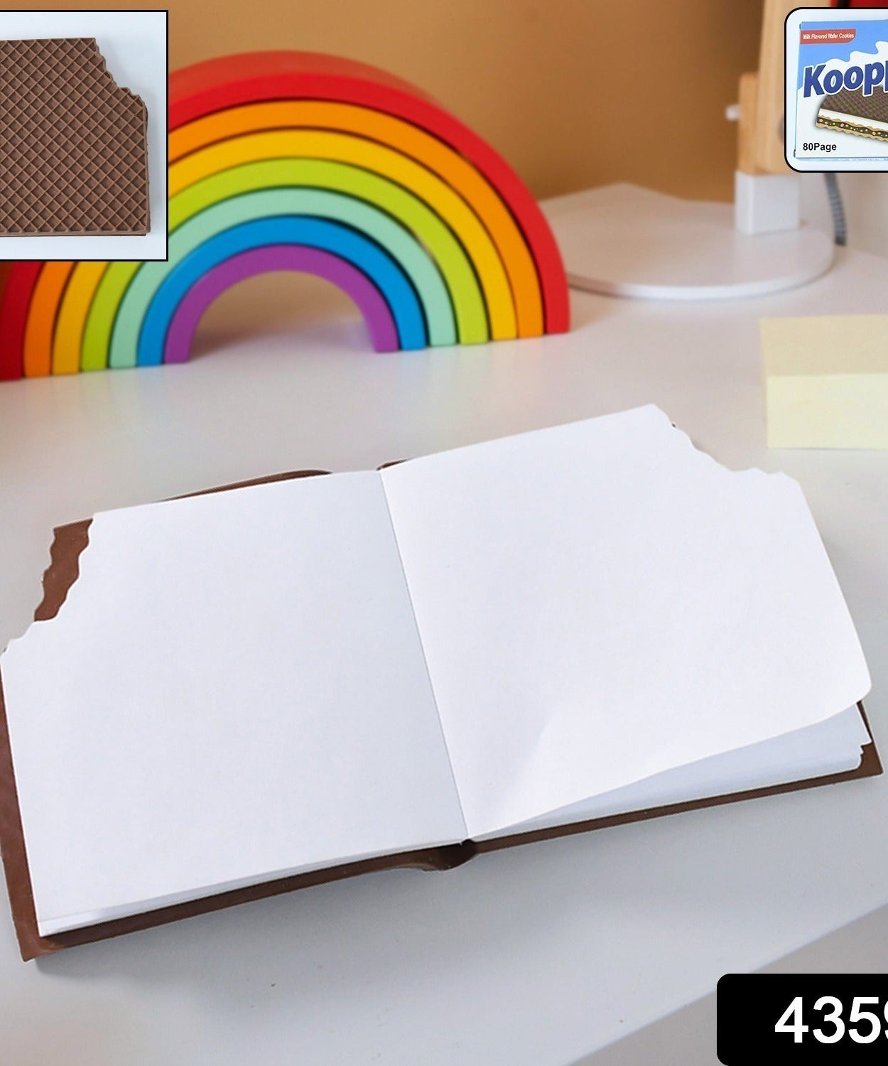 Chocolate Diary Notebooks Original Chocolate Smell  Writing Practice Book Early Learning Copybook Premium Chocolate Book ( 1Pc Book )