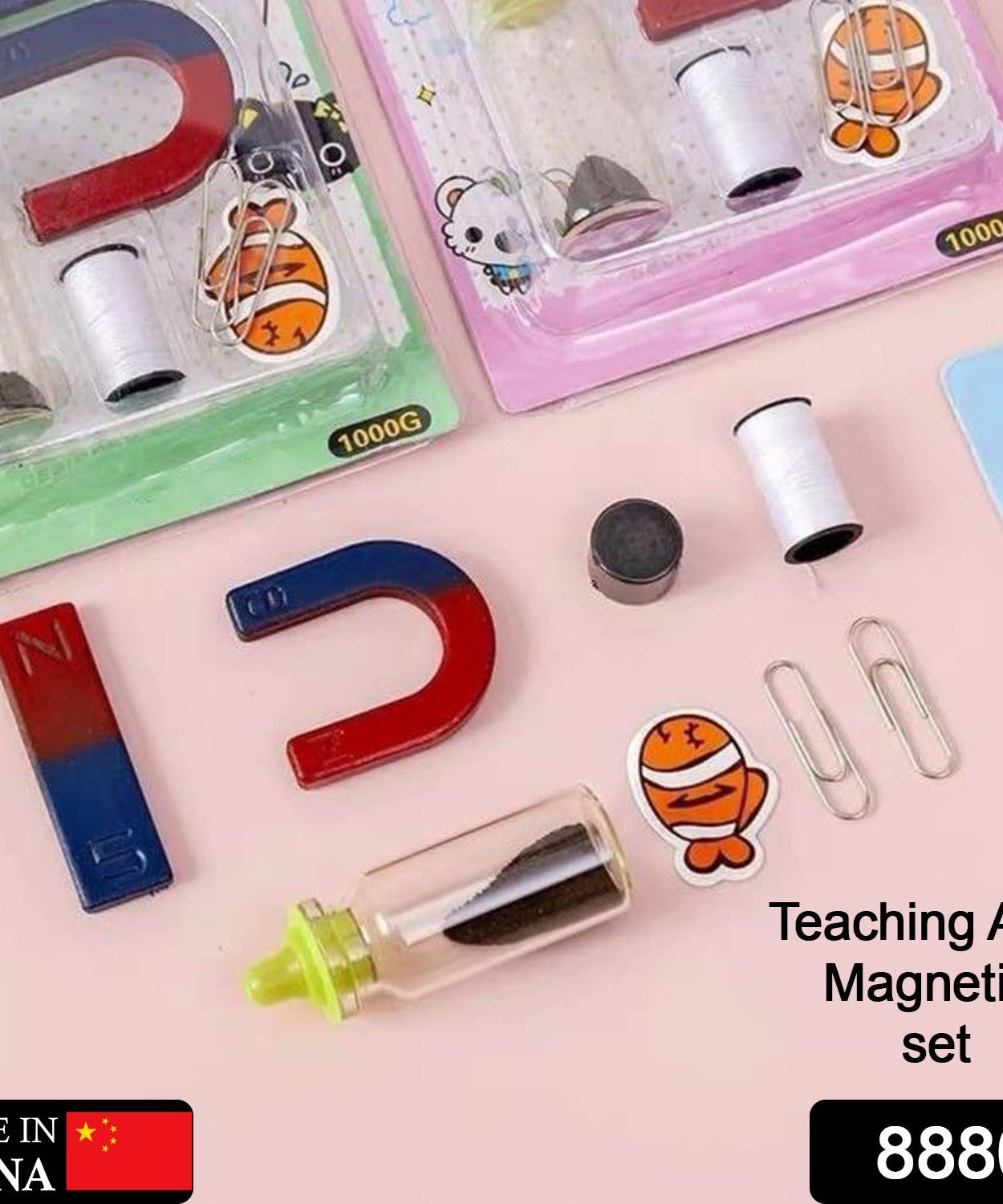 Teaching Aids Magnetic Science Kit Funny Kids DIY Science Kits Educational Experiment Games