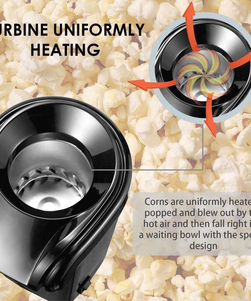 corn machine with corn bowl on display