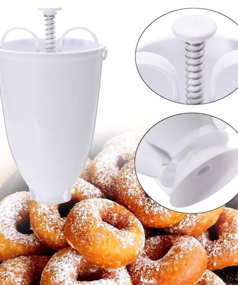 Mini donut maker for kitchen use.