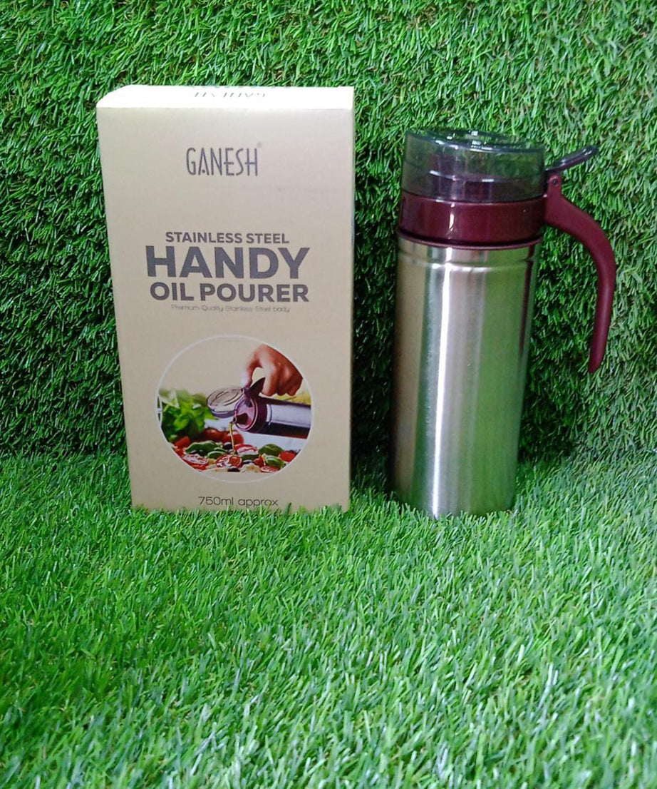 750ml stainless steel oil dispenser with nozzle