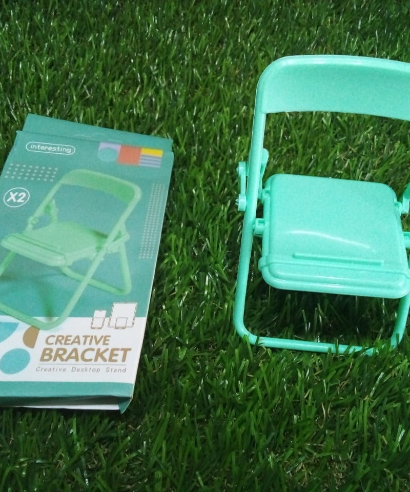 Stand for mobile phones with box design