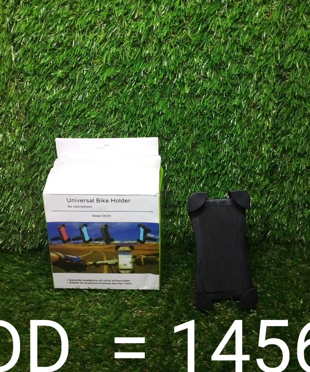 Stable bike phone cradle clamp