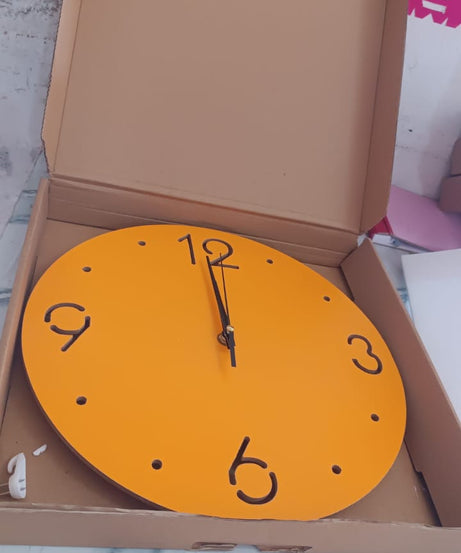 Modern Minimalist Wall Clock for Home & Office Décor (1 Pc)