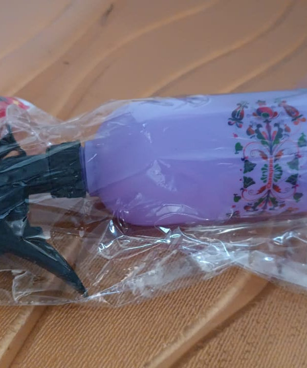 Floral Printed Plastic Spray Bottle (500 ML)