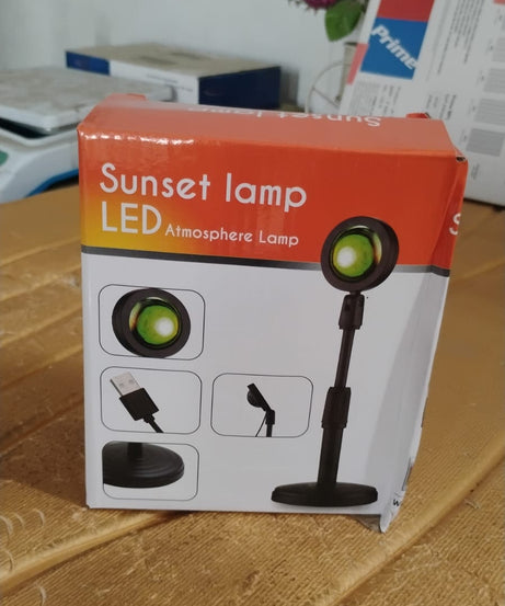 Multi Colors Sunset Lamp, Sunset Projection Lamp LED Night Lights