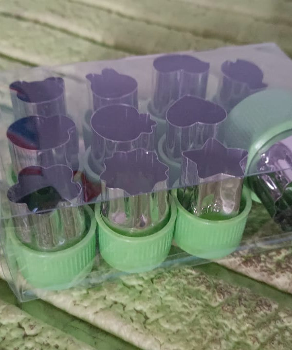 Stainless Steel Cookie Cutter Shapes Set, Baking Cooking Food Decoration  (12 Pcs Set)