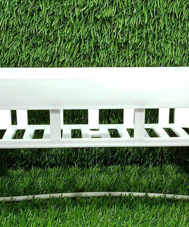 Practical wall-mounted rack for kitchen and bathroom.