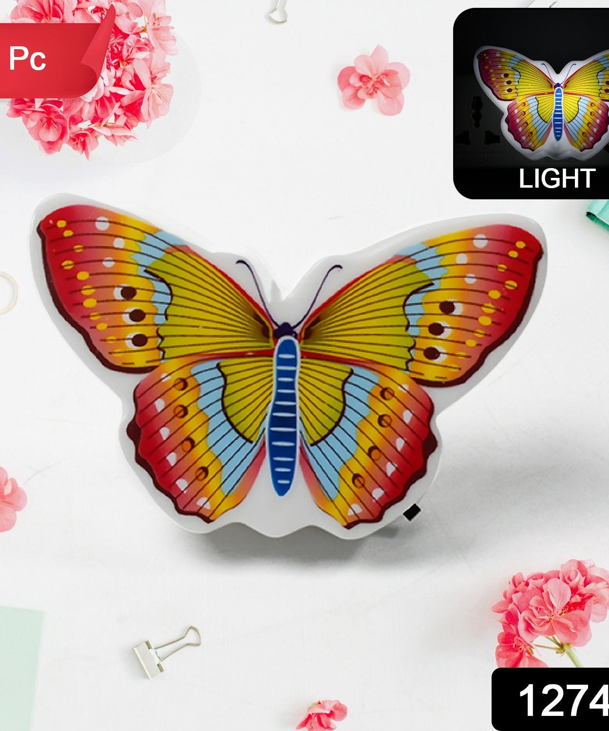 3D Illusion LED Night Light – Energy-Saving Decorative Lamp for Lobby & Drawing Room (1 Pc)