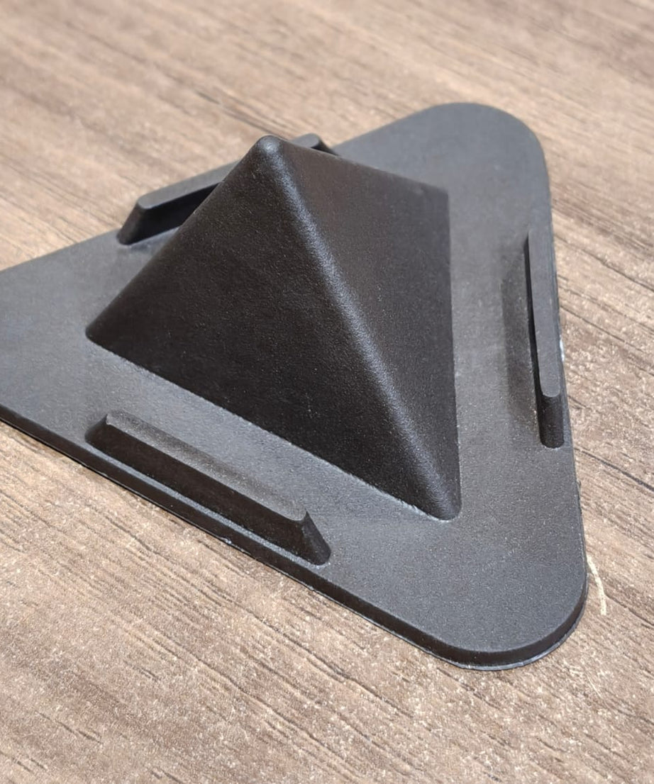Pyramid Brown Mobile Stand with 3 Different Inclined Angles