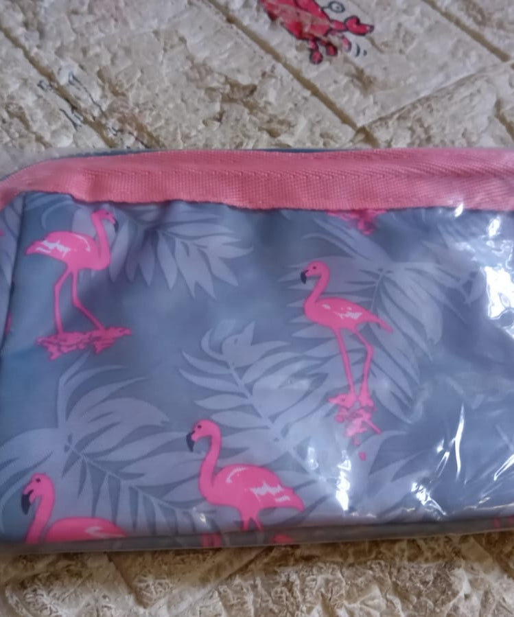 Makeup Bag / Pouch / Travel Cosmetic Bags / Brush Pouch Toiletry Kit Fashion Women Jewelry Organizer with Zipper Portable Purse Pouch (1 pc / 25×13 Cm)