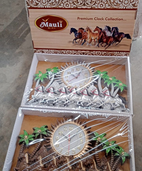 Premium Plastic Body Wall Clock (1 Pc)