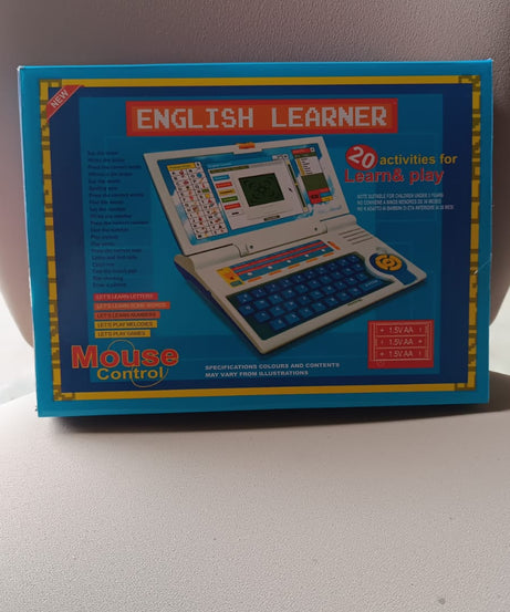 English Learner Educational Laptop Toy – 20 Learning Activities