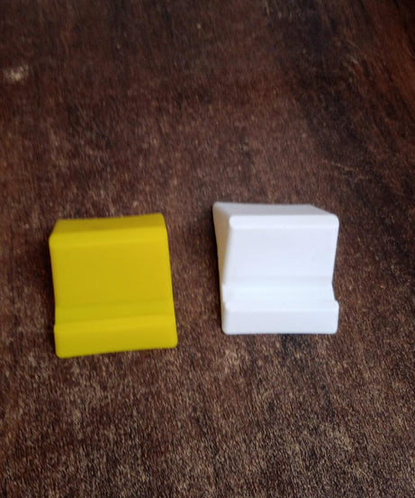 Compact Plastic Mobile Phone Holder Stand (1 Pc & Mix Color)